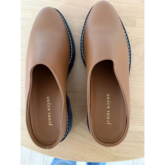 Jenni Kayne Leather Lug Mule NWOB Size 38 Color Canyon - Picture 5 of 8